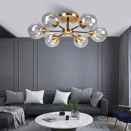 OrbaLux™ Glass Chandelier