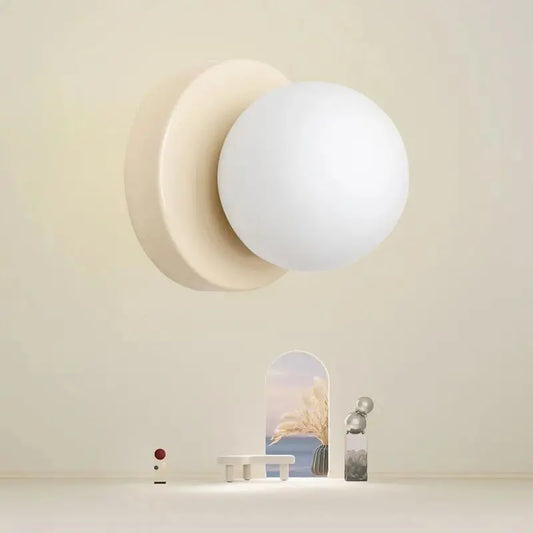 Minimalist Orb Sconce