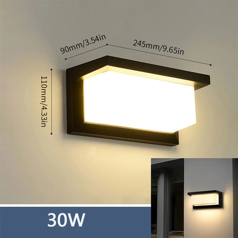SenseGlow™ Outdoor Wall Light