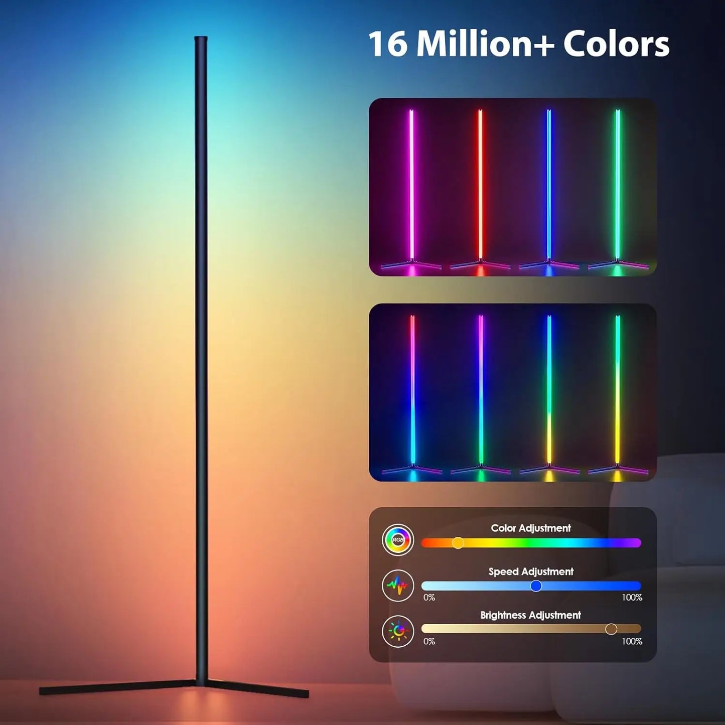 VibeBeam™ RGB Corner Lamp