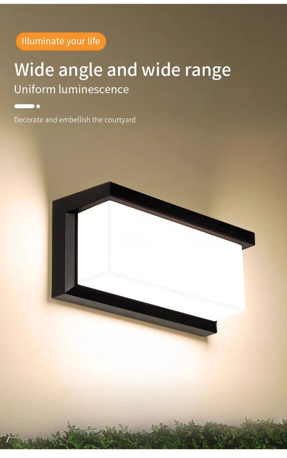 SenseGlow™ Outdoor Wall Light