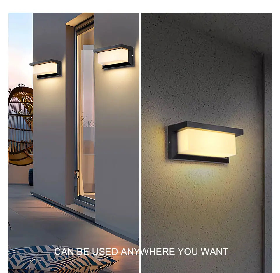 SenseGlow™ Outdoor Wall Light