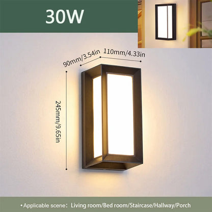 SenseGlow™ Outdoor Wall Light