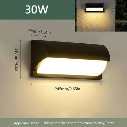 SenseGlow™ Outdoor Wall Light