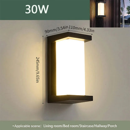 SenseGlow™ Outdoor Wall Light