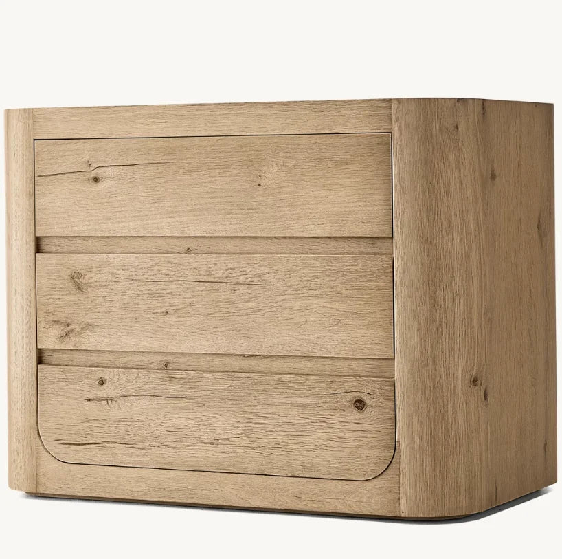 Nolan Oak Bedside Table