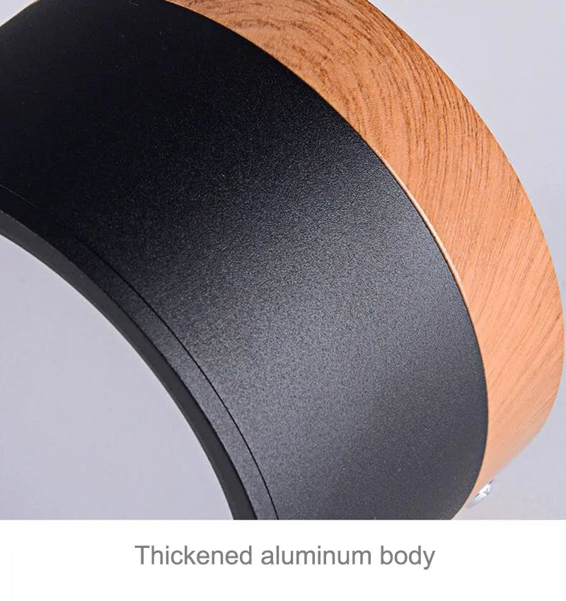 Wood Accent Ceiling Light
