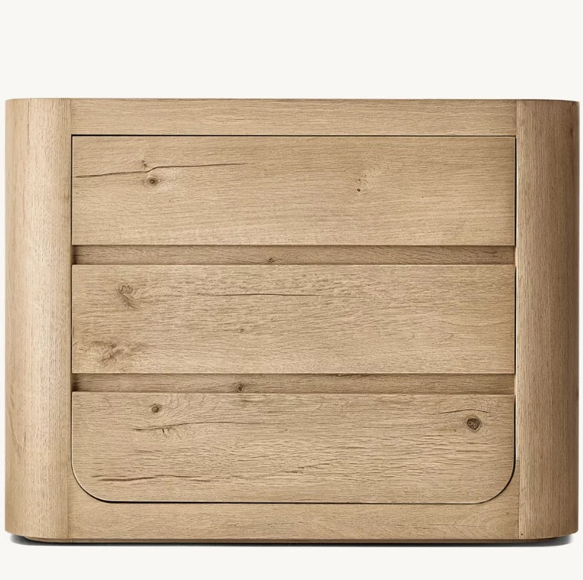 Nolan Oak Bedside Table