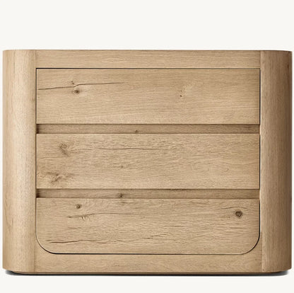 Nolan Oak Bedside Table