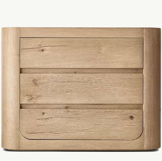 Nolan Oak Bedside Table