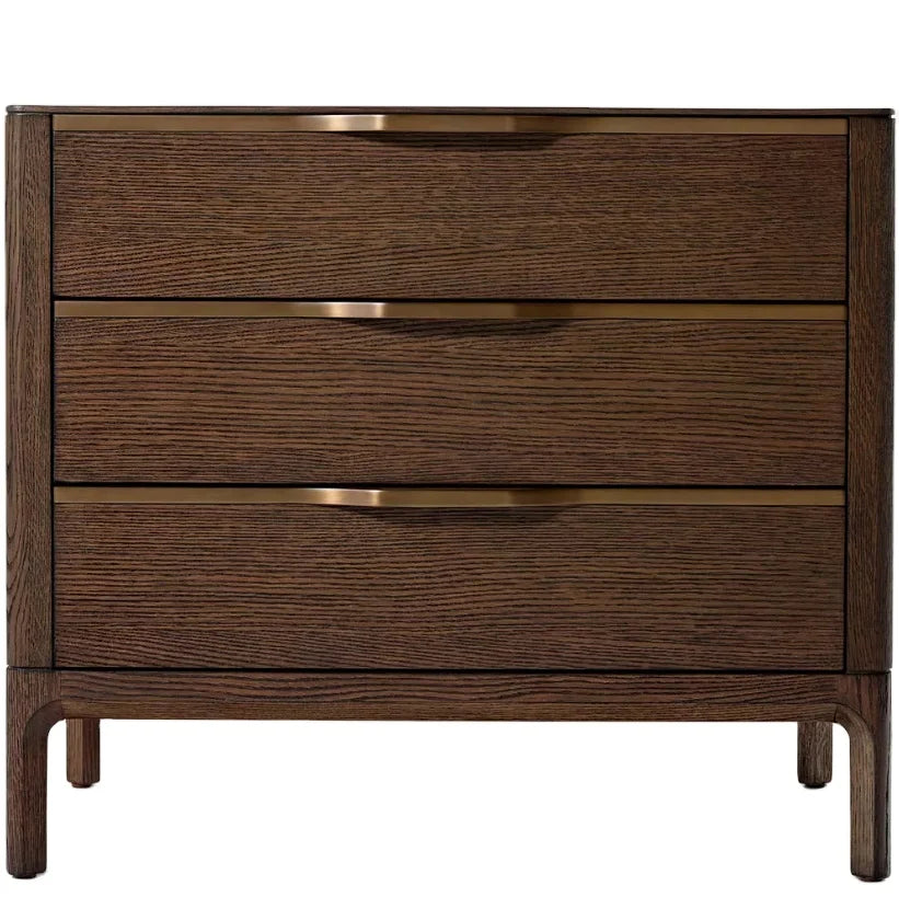 Carter Three-Drawer Nightstand