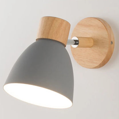 Scandinavian Wood Wall Sconce