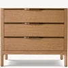 Carter Three-Drawer Nightstand