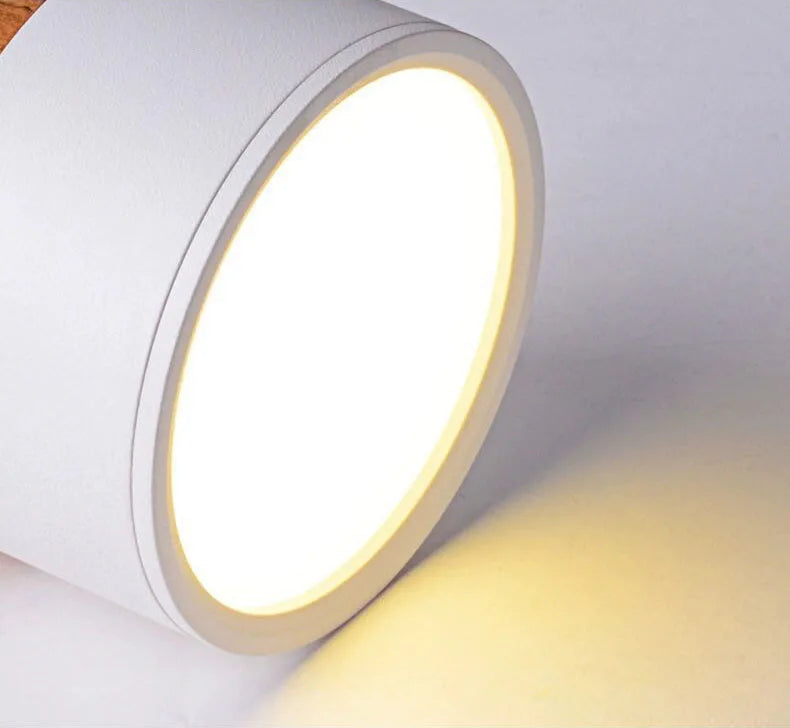 Wood Accent Ceiling Light