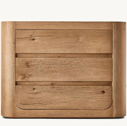 Nolan Oak Bedside Table