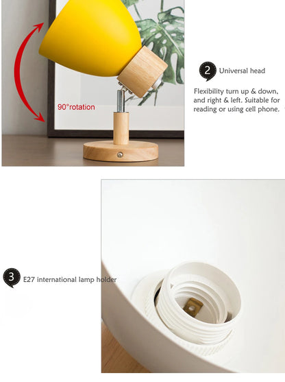 Scandinavian Wood Wall Sconce