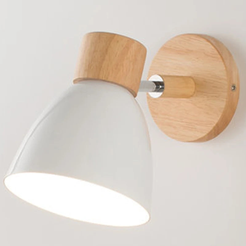 Scandinavian Wood Wall Sconce