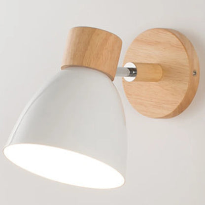 Scandinavian Wood Wall Sconce
