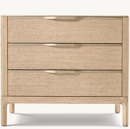 Carter Three-Drawer Nightstand