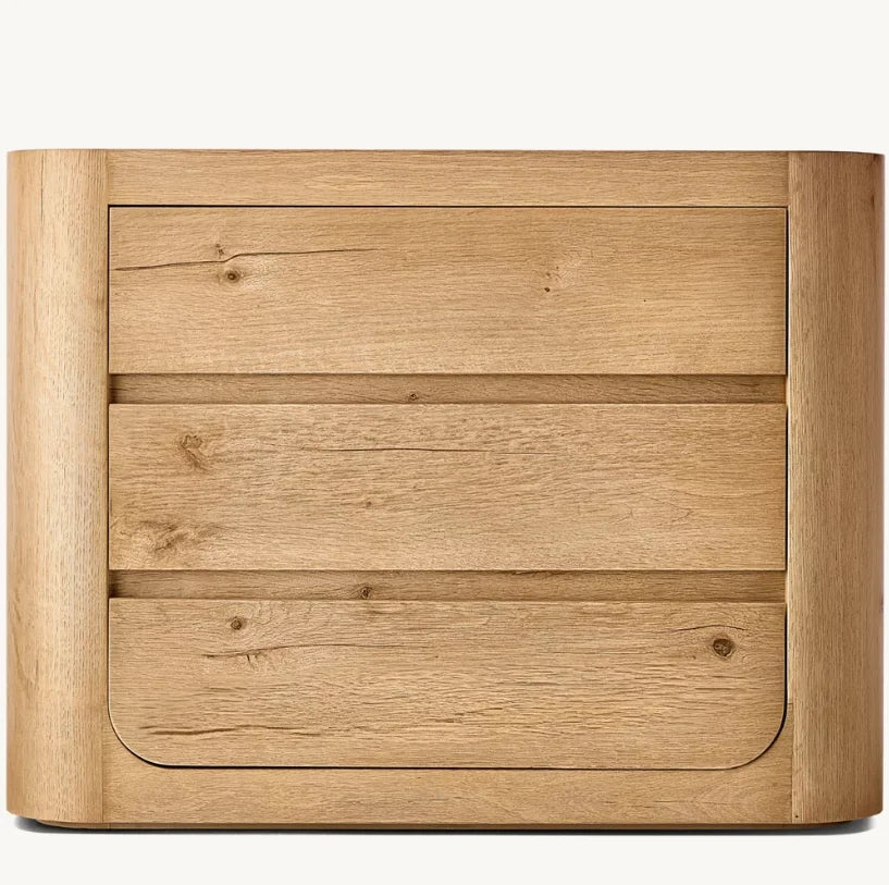 Nolan Oak Bedside Table