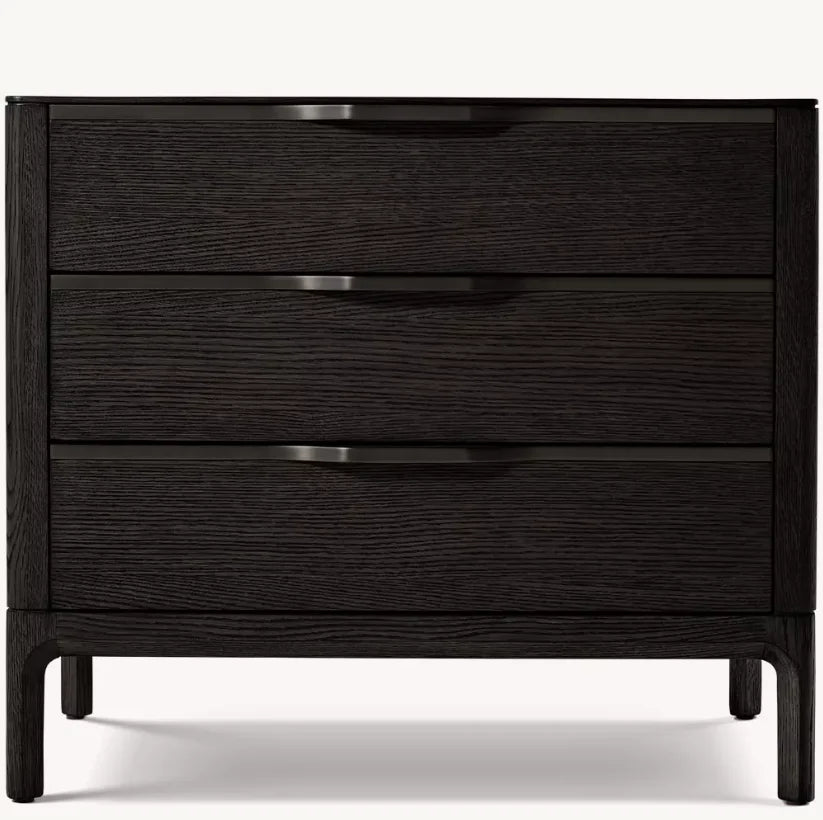 Carter Three-Drawer Nightstand