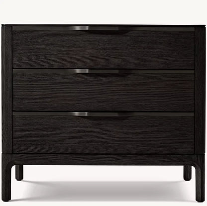 Carter Three-Drawer Nightstand