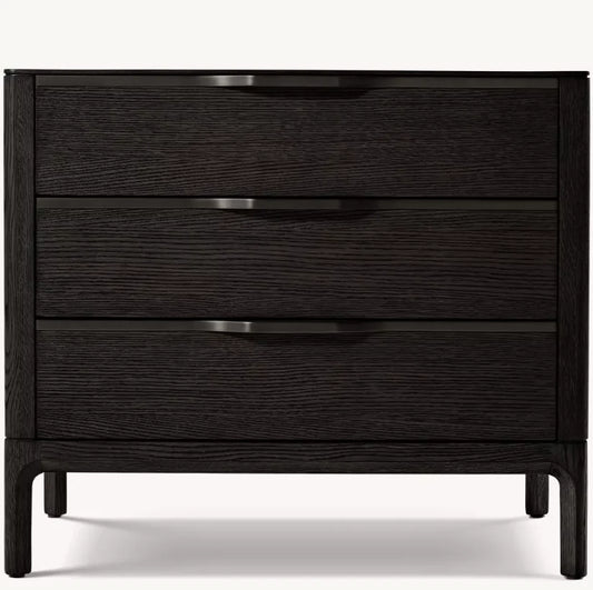 Carter Three-Drawer Nightstand