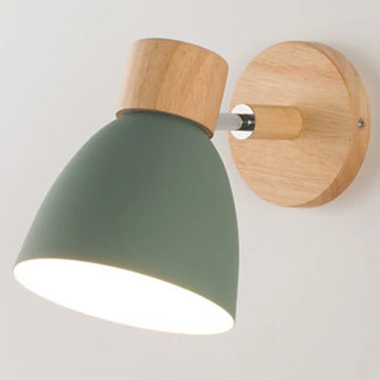 Scandinavian Wood Wall Sconce