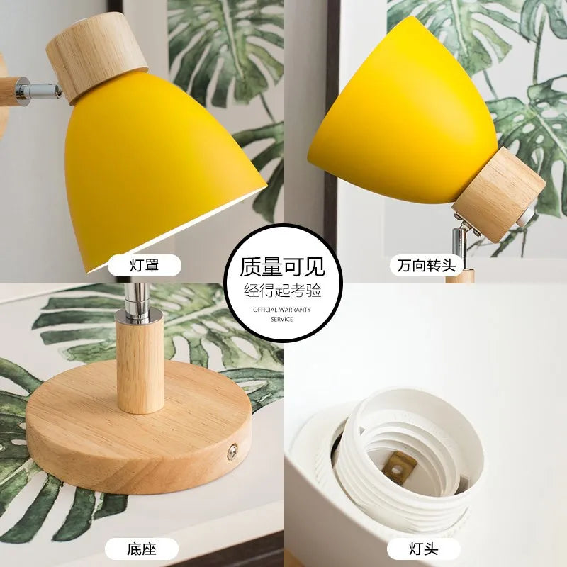 Scandinavian Wood Wall Sconce