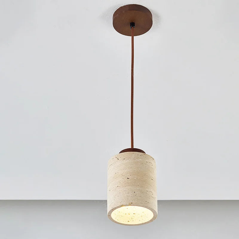 Wabi-Sabi Stone Pendant Light