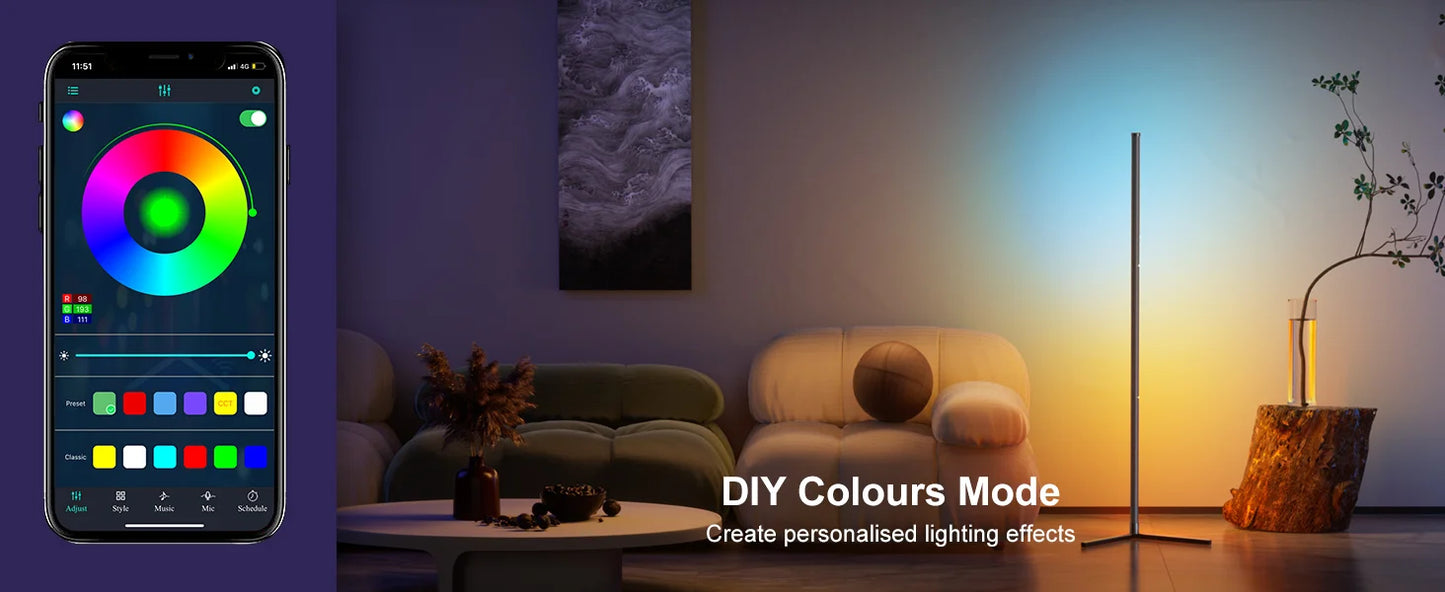 VibeBeam™ RGB Corner Lamp