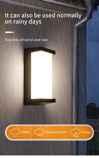 SenseGlow™ Outdoor Wall Light