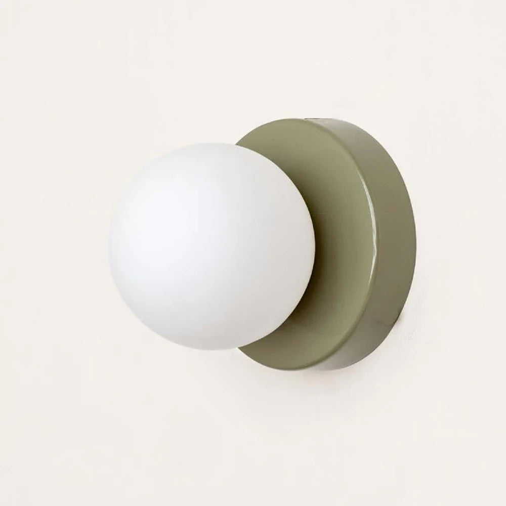 Minimalist Orb Sconce