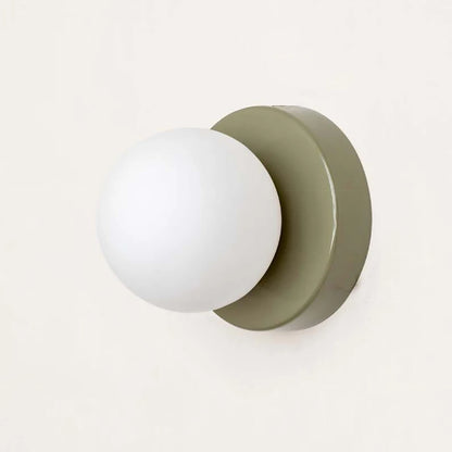 Minimalist Orb Sconce