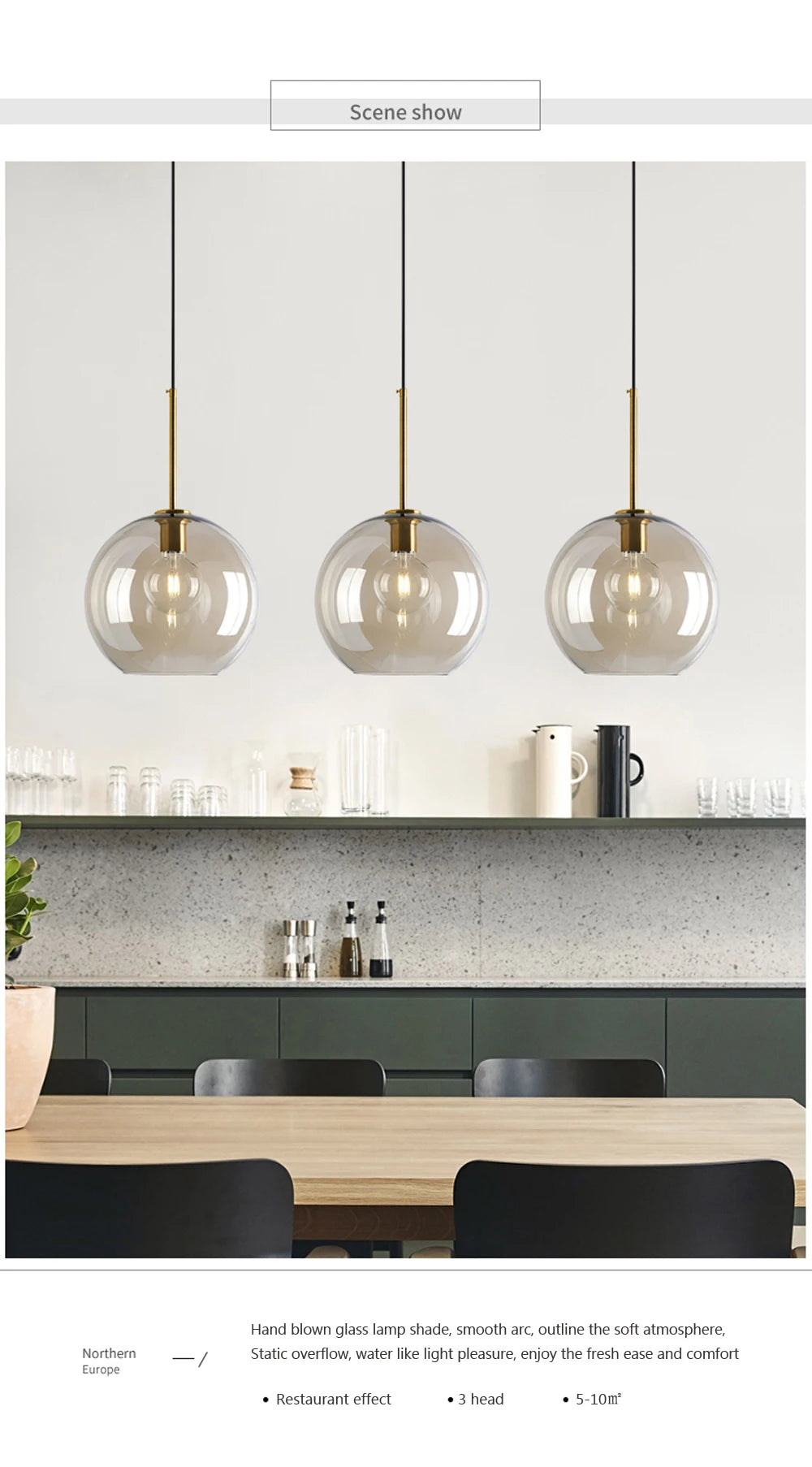 Loft Glass Pendant