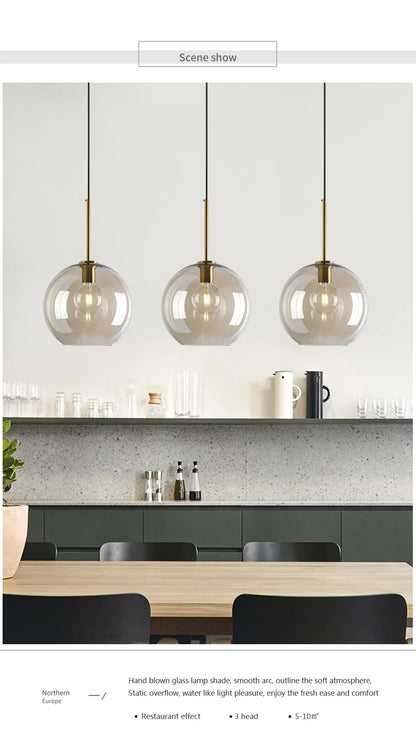 Loft Glass Pendant