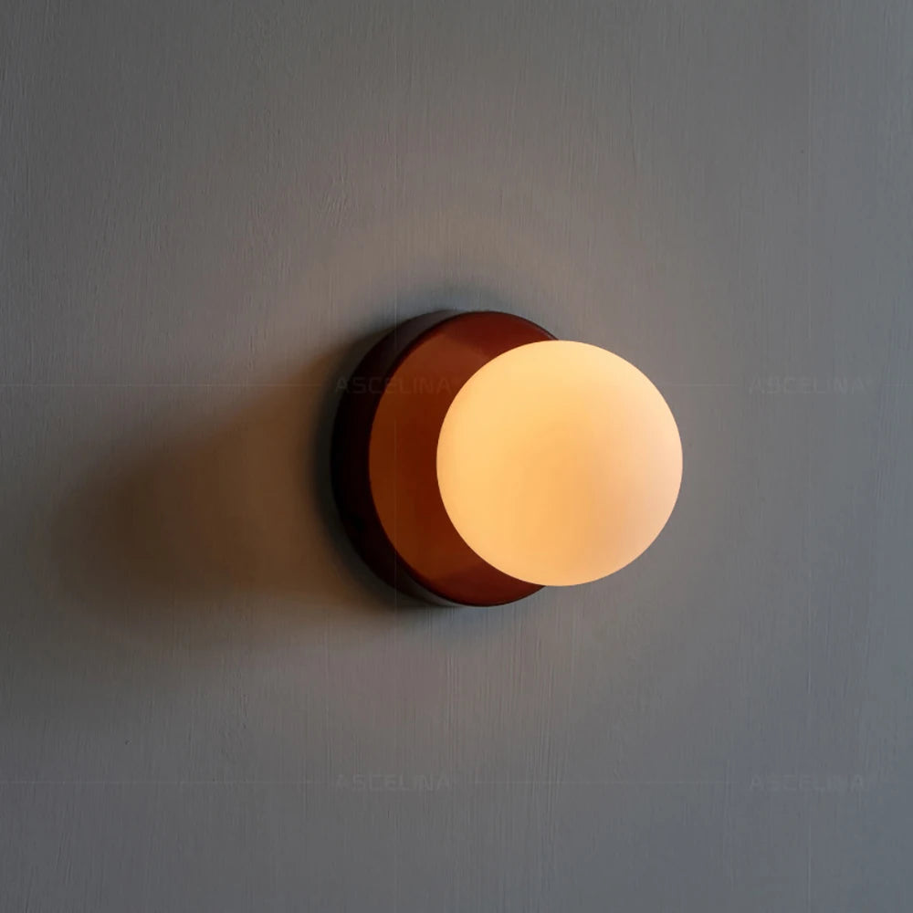 Minimalist Orb Sconce