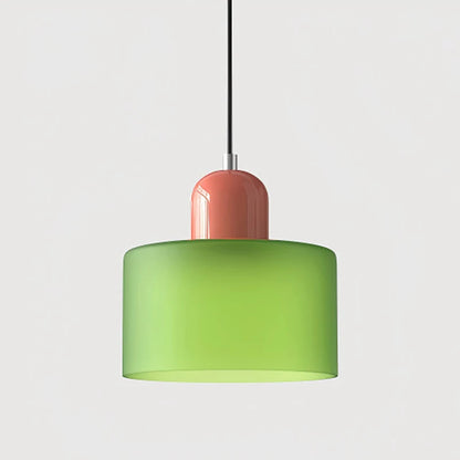 Linear Glass Pendant Light