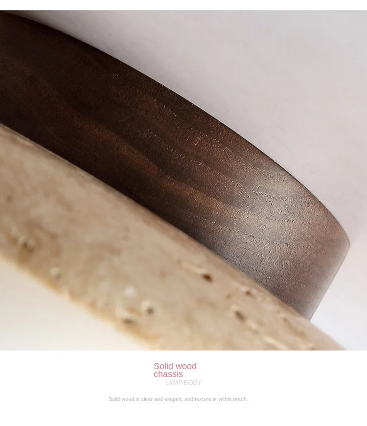 Zen Stone Ceiling Light