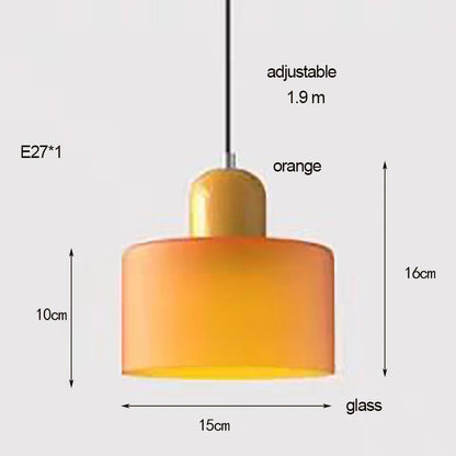 Linear Glass Pendant Light