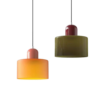Linear Glass Pendant Light