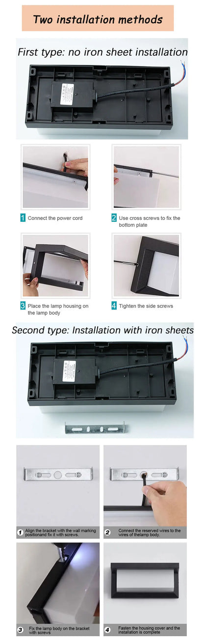 SenseGlow™ Outdoor Wall Light