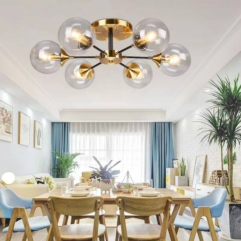 OrbaLux™ Glass Chandelier