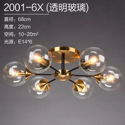 OrbaLux™ Glass Chandelier