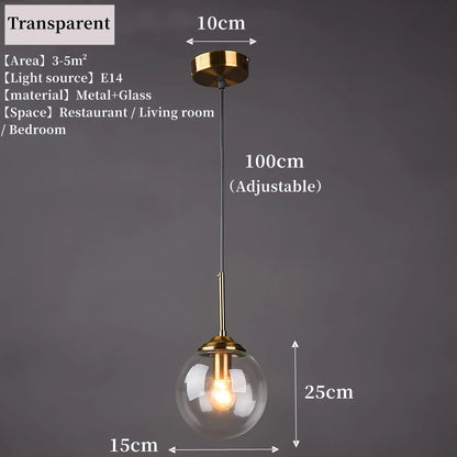 Modern Glass Cluster Pendant