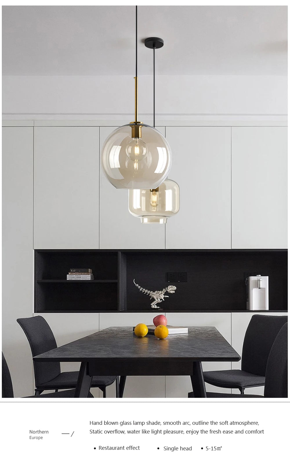 Loft Glass Pendant