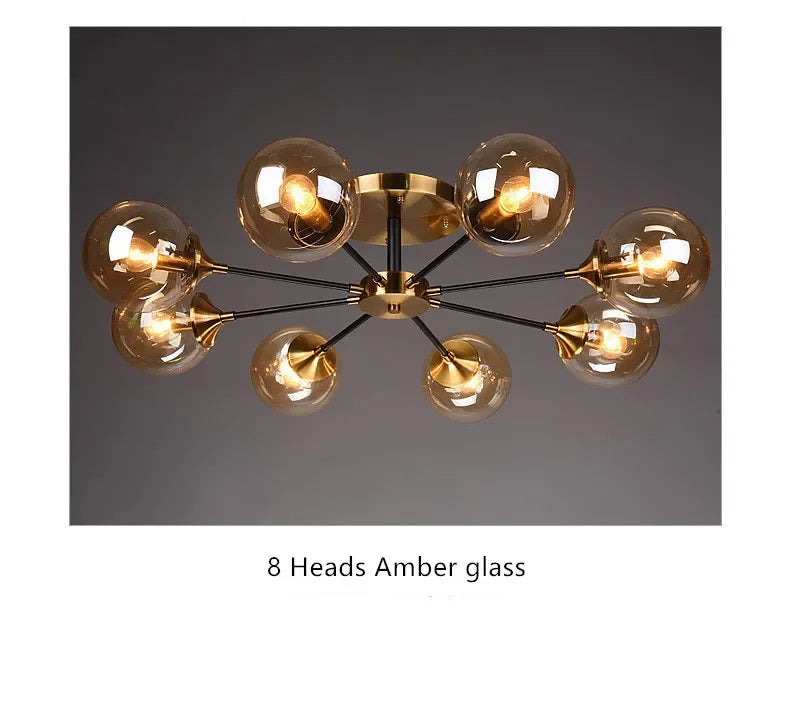 OrbaLux™ Glass Chandelier