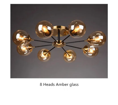 OrbaLux™ Glass Chandelier