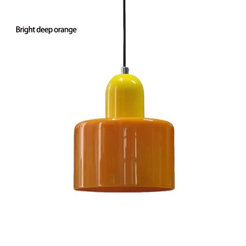 Linear Glass Pendant Light