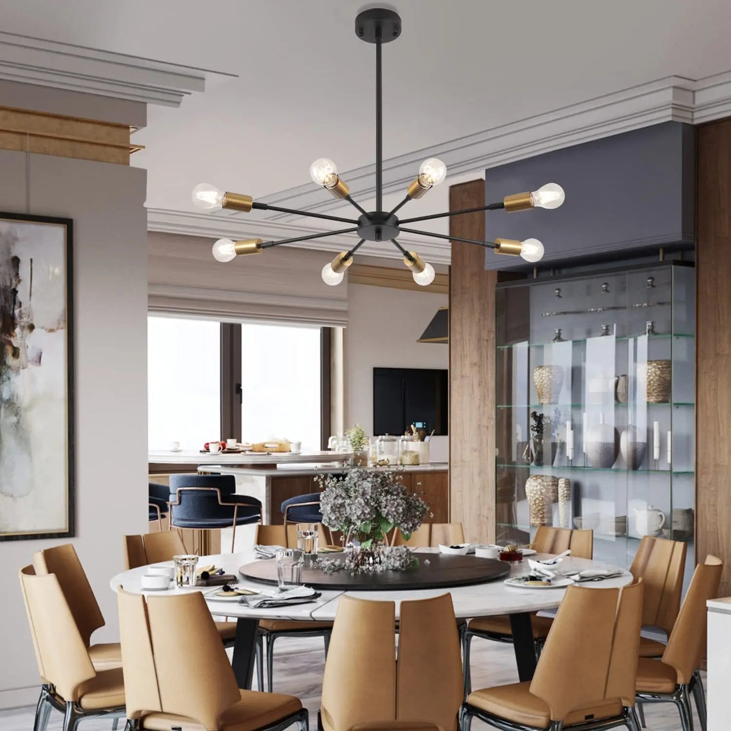 Modern Branch Chandelier